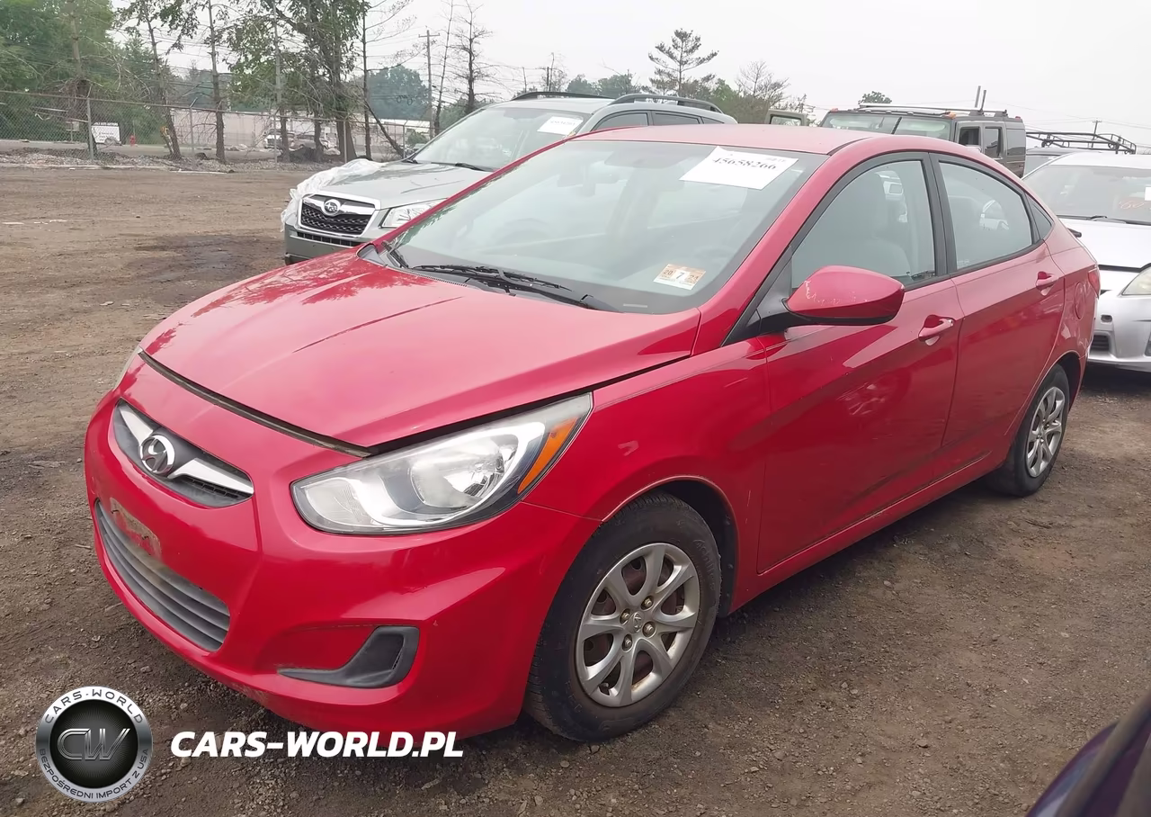 2013 Hyundai Accent Gls VIN:KMHCT4AE0DU280227 - 2