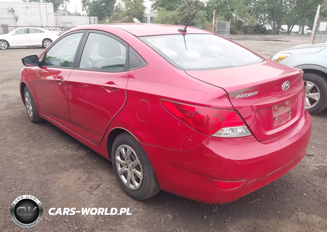 2013 Hyundai Accent Gls VIN:KMHCT4AE0DU280227 - 3