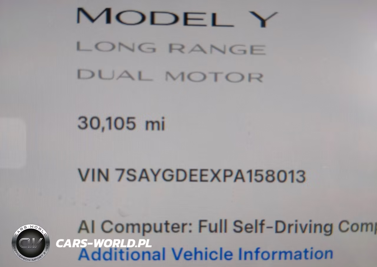2023 Tesla Model Y Awd-Long Range Dual Motor All-Wheel Drive VIN:7SAYGDEEXPA158013 - 14