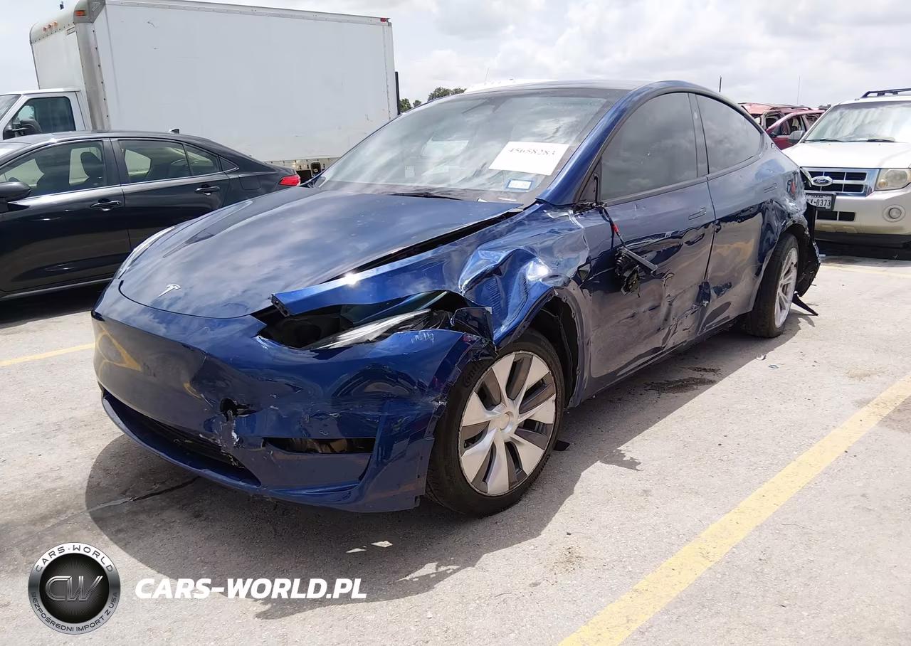2023 Tesla Model Y Awd-Long Range Dual Motor All-Wheel Drive VIN:7SAYGDEEXPA158013 - 2