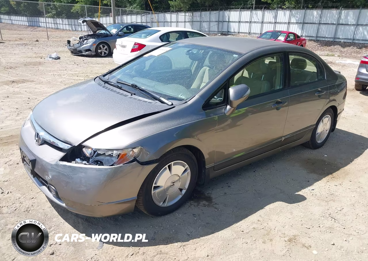 2008 Honda Civic Hybrid VIN:JHMFA362X8S026735 - 2