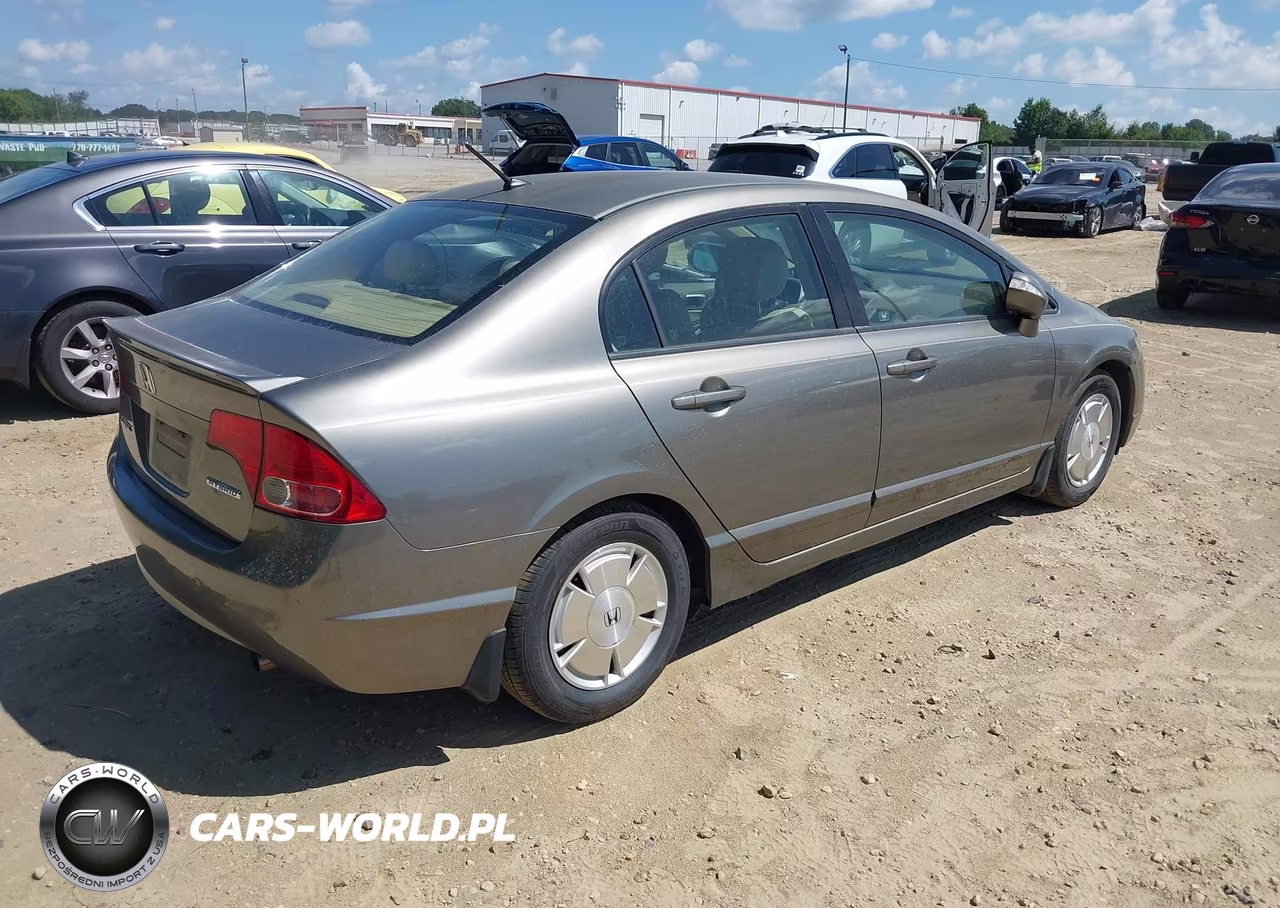 2008 Honda Civic Hybrid VIN:JHMFA362X8S026735 - 4