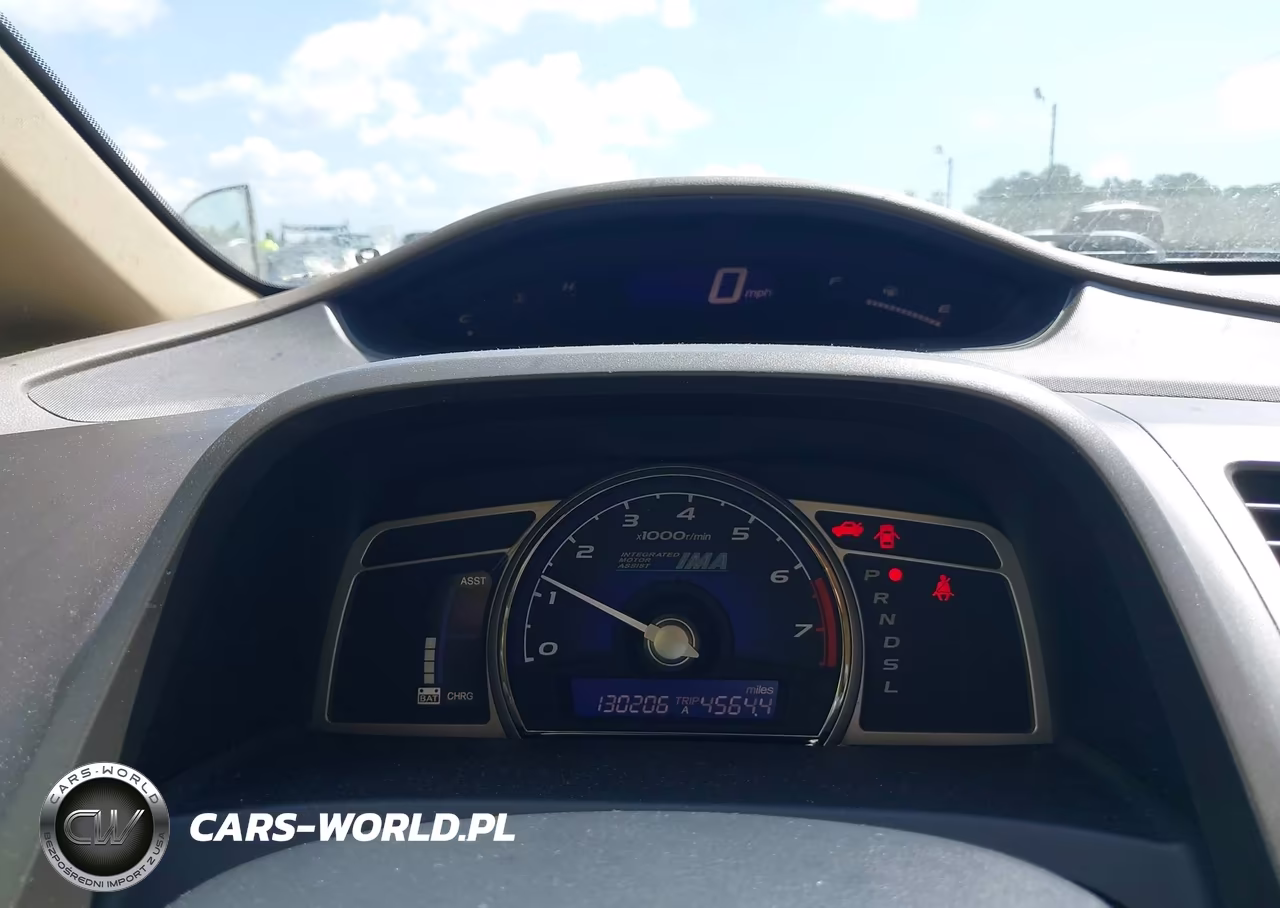 2008 Honda Civic Hybrid VIN:JHMFA362X8S026735 - 7
