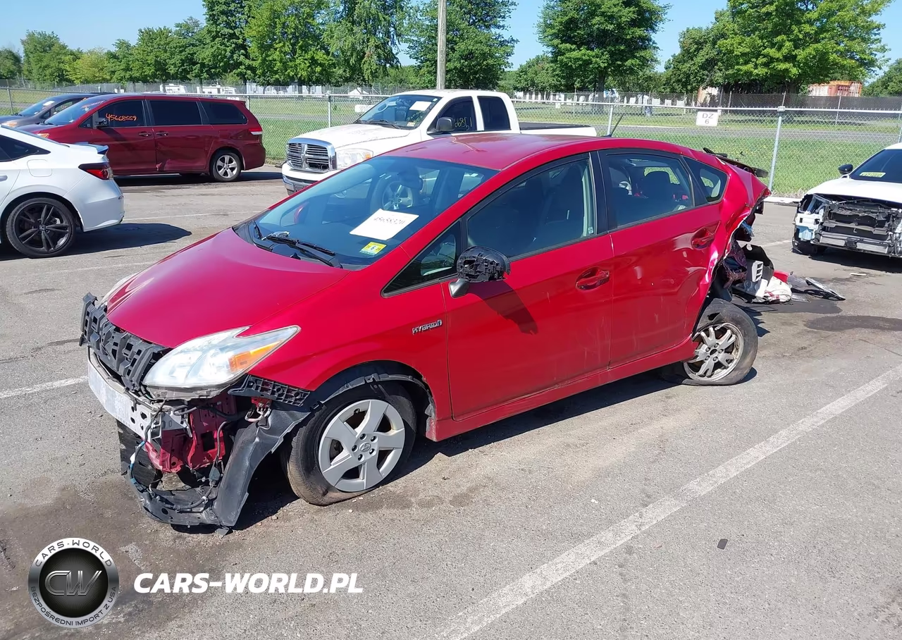 2011 Toyota Prius Three VIN:JTDKN3DU2B1431963 - 2