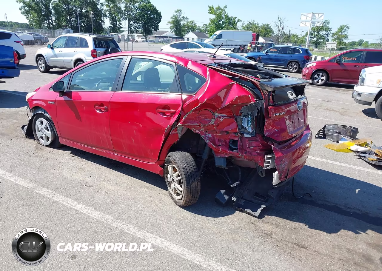 2011 Toyota Prius Three VIN:JTDKN3DU2B1431963 - 3