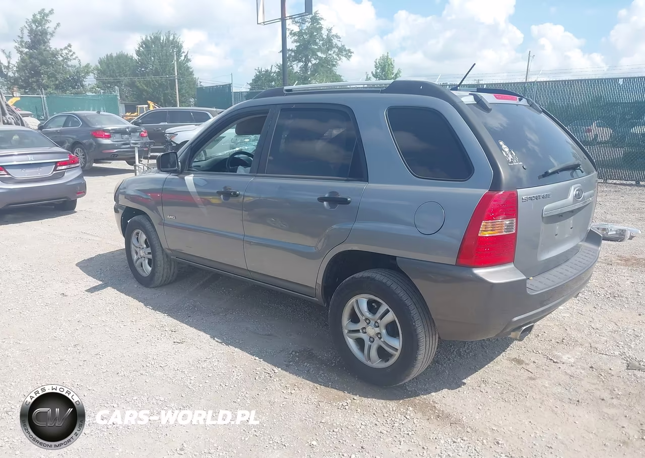 2008 Kia Sportage Lx V6 VIN:KNDJE723687470865 - 3