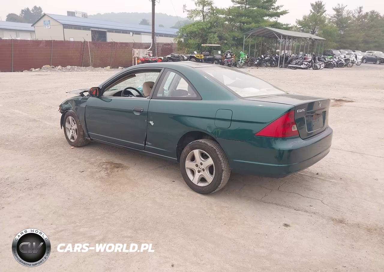 2001 Honda Civic Lx VIN:1HGEM22551L076393 - 3