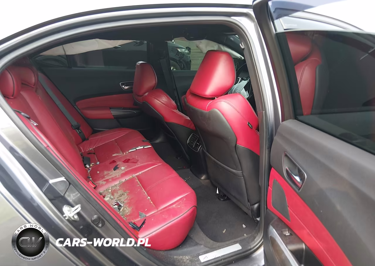 2020 Acura Tlx A-Spec-A-Spec W-Red Leather VIN:19UUB1F65LA011380 - 8