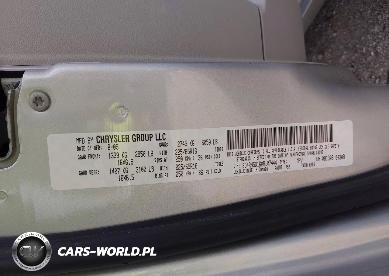 2010 Dodge Grand Caravan Sxt VIN:2D4RN5D16AR107444 - 9