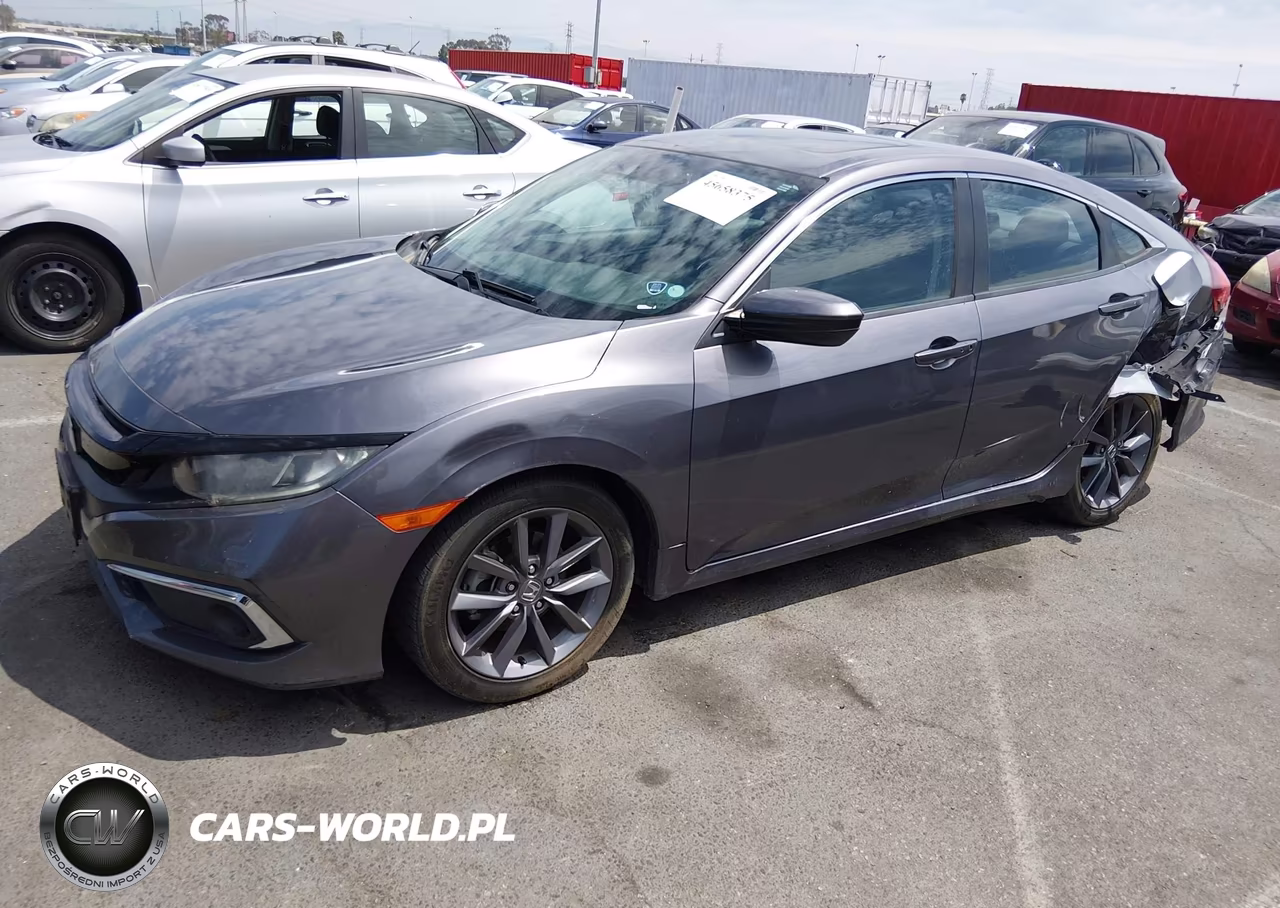 2019 Honda Civic Ex VIN:19XFC1F33KE205752 - 2