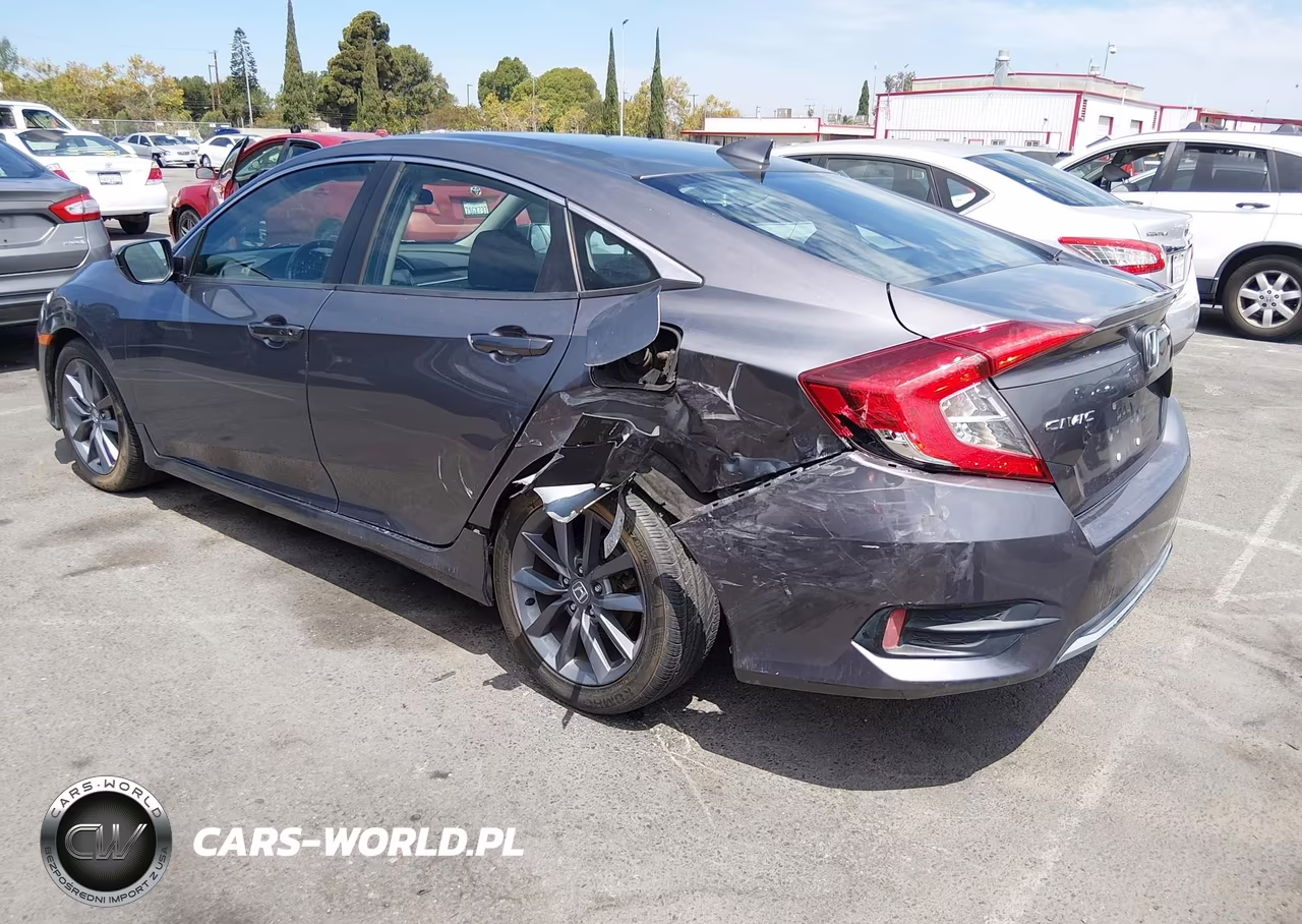 2019 Honda Civic Ex VIN:19XFC1F33KE205752 - 3