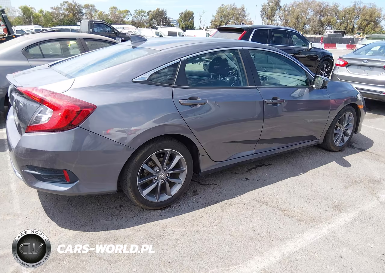 2019 Honda Civic Ex VIN:19XFC1F33KE205752 - 4