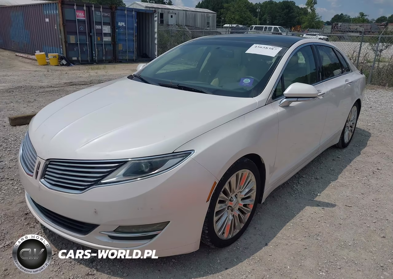 2013 Lincoln Mkz VIN:3LN6L2GK9DR827727 - 2