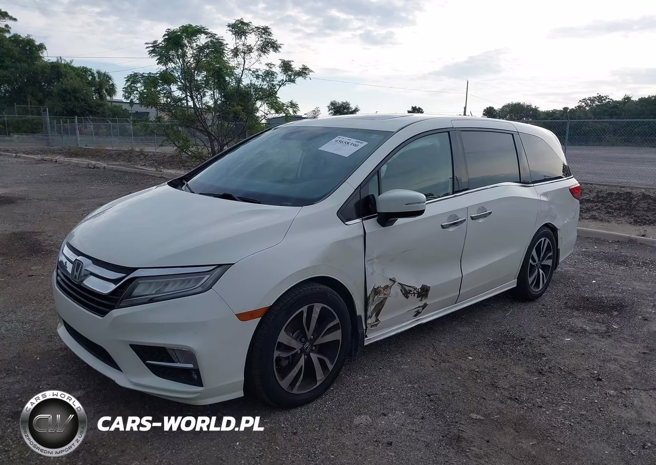 2019 Honda Odyssey Elite VIN:5FNRL6H95KB045458 - 2