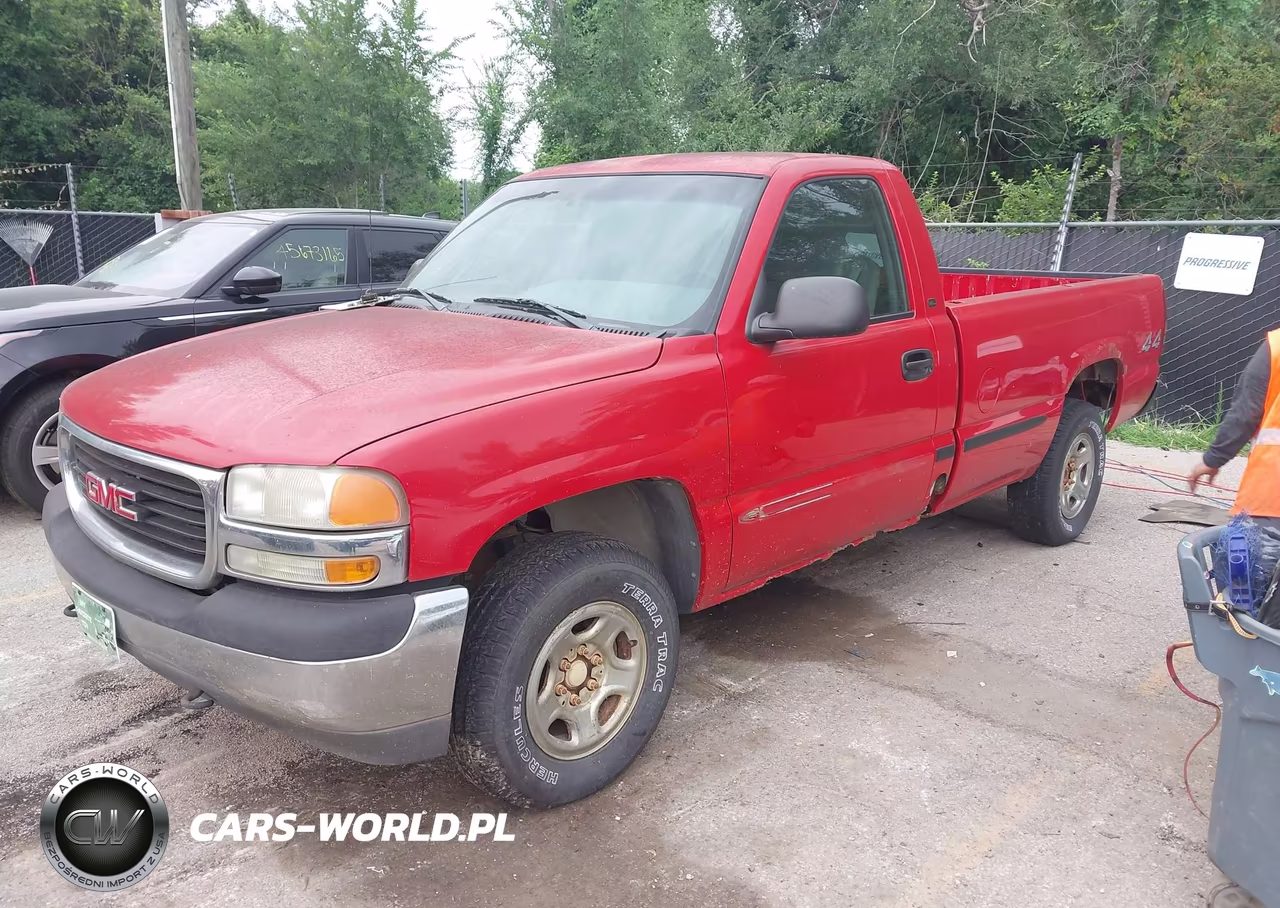 2002 GMC Sierra 1500 Sl VIN:1GTEK14W42Z190453 - 2