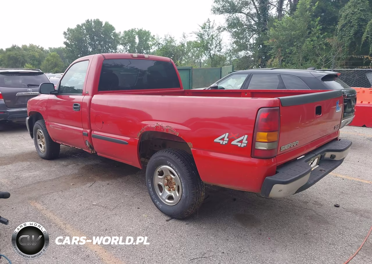 2002 GMC Sierra 1500 Sl VIN:1GTEK14W42Z190453 - 3