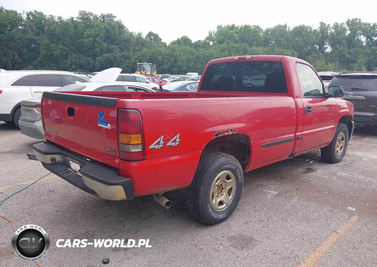 2002 GMC Sierra 1500 Sl VIN:1GTEK14W42Z190453 - 4
