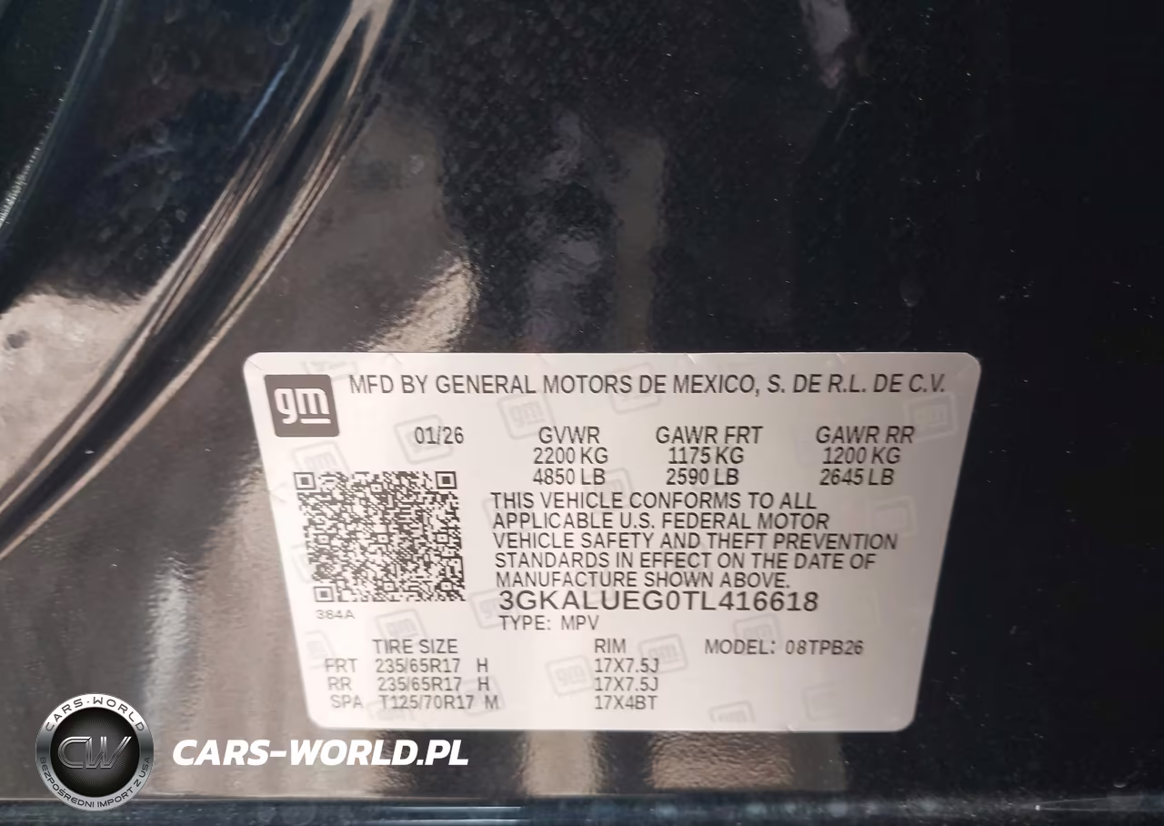 2026 GMC Terrain Awd Elevation VIN:3GKALUEG0TL416618 - 9
