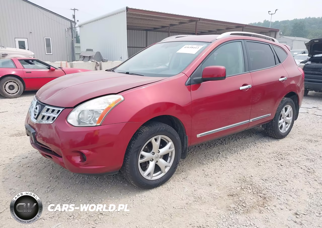 2011 Nissan Rogue Sv VIN:JN8AS5MV3BW255179 - 2
