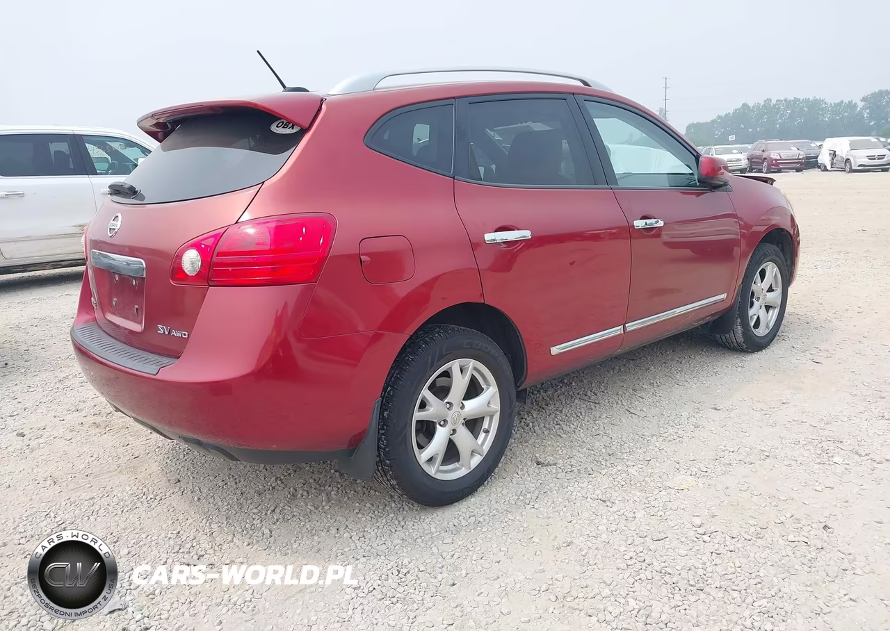 2011 Nissan Rogue Sv VIN:JN8AS5MV3BW255179 - 4