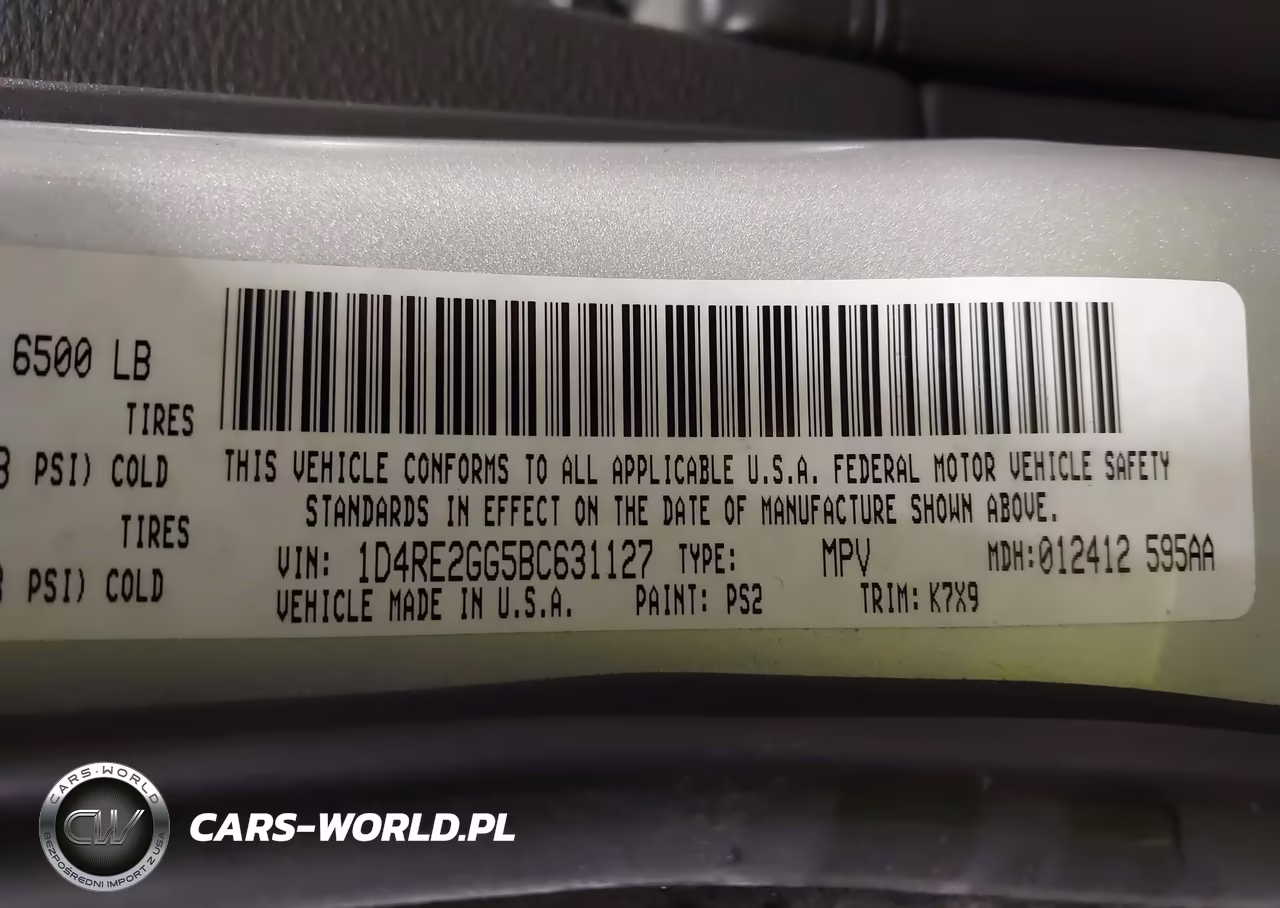 2011 Dodge Durango Express VIN:1D4RE2GG5BC631127 - 9
