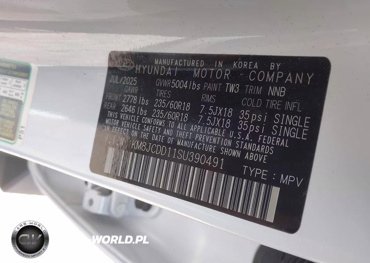 2025 Hyundai Tucson Hybrid Sel Convenience VIN:KM8JCDD11SU390491 - 9