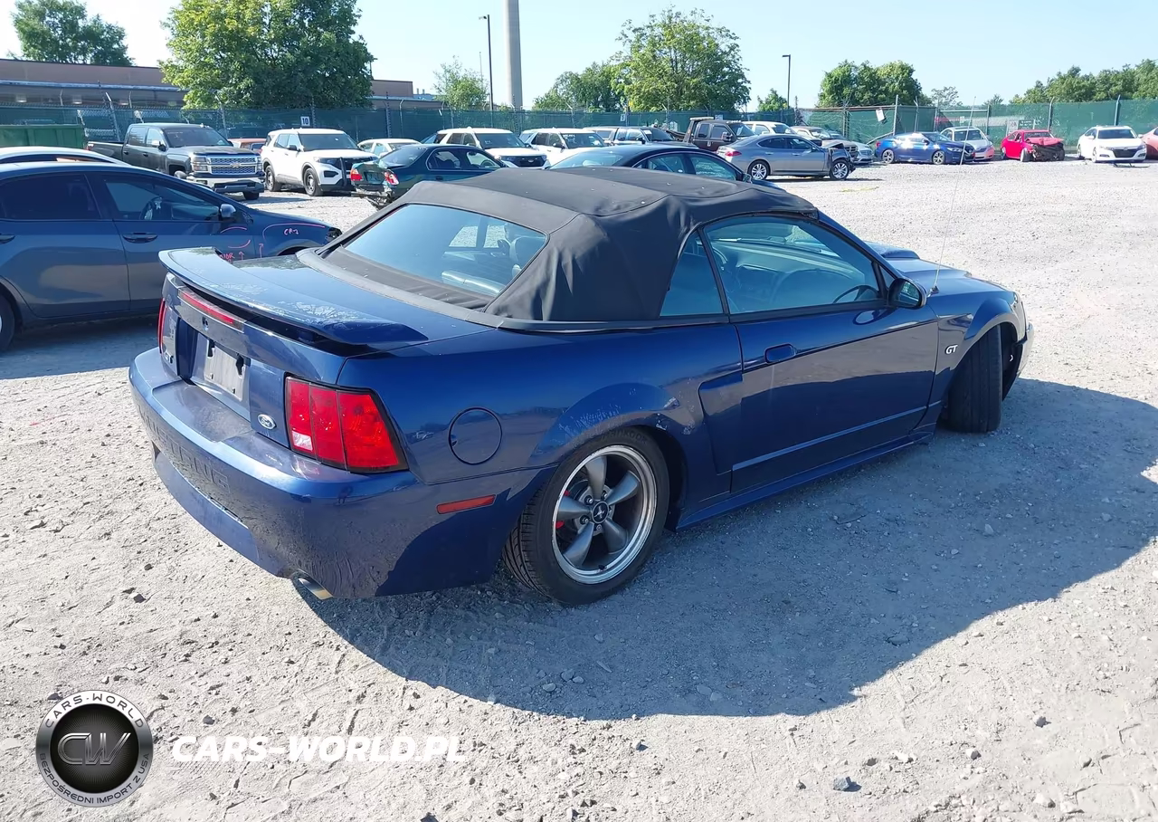 2003 Ford Mustang Gt VIN:1FAFP45X13F404712 - 4
