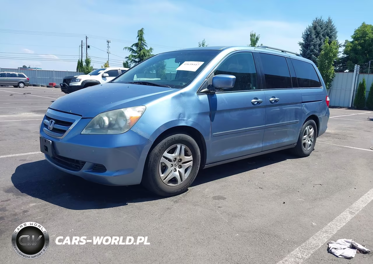 2005 Honda Odyssey Ex-L VIN:5FNRL38725B041370 - 2