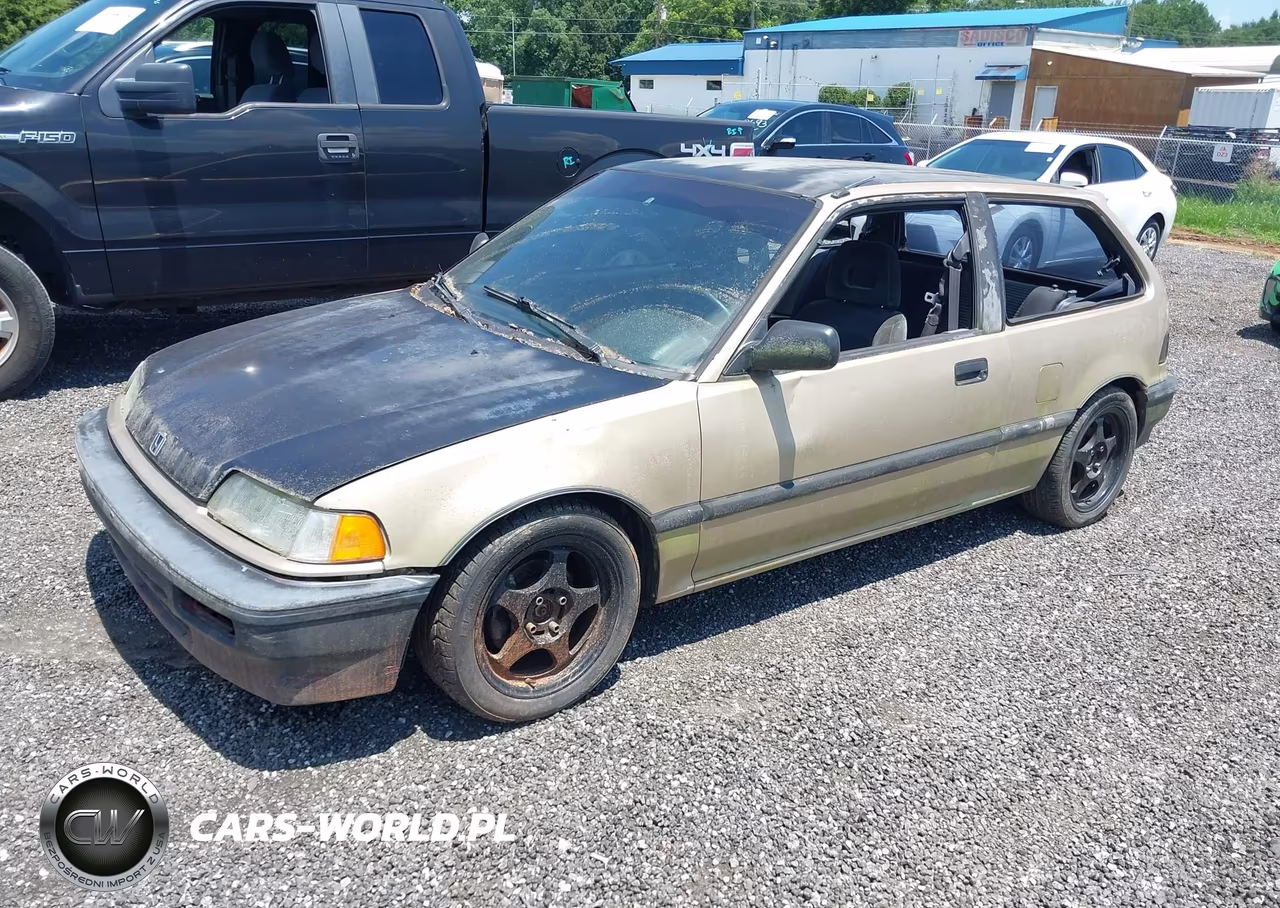 1990 Honda Civic Dx VIN:2HGED6353LH569043 - 2
