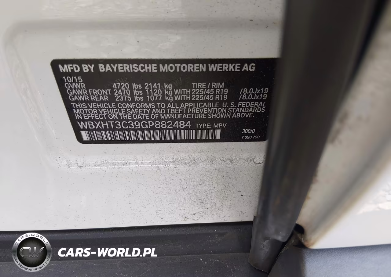 2016 BMW X1 xDrive28I VIN:WBXHT3C39GP882484 - 9