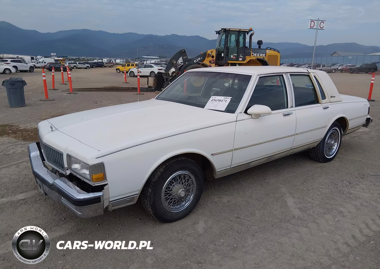 1989 Chevrolet Caprice Classic Brougham VIN:1G1BU51E3KA142062 - 2