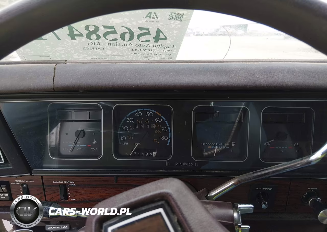 1989 Chevrolet Caprice Classic Brougham VIN:1G1BU51E3KA142062 - 7