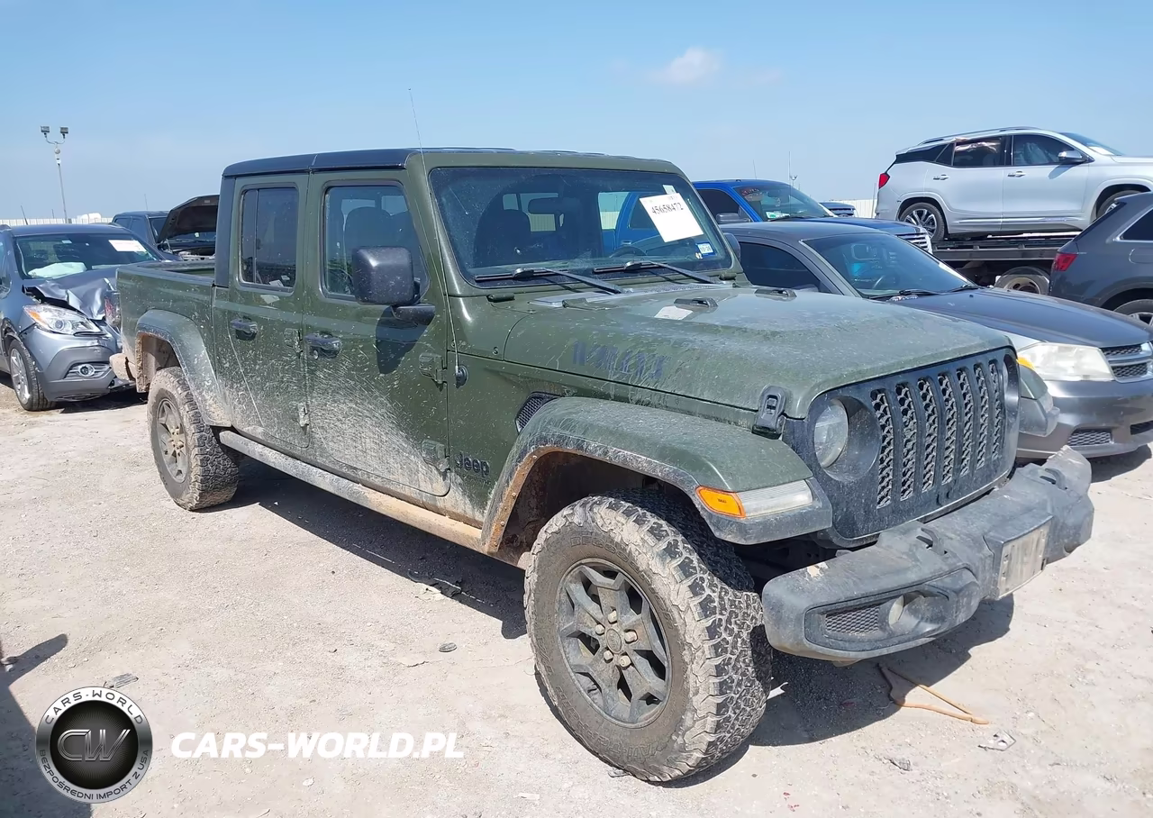 2022 Jeep Gladiator Willys 4X4 VIN:1C6HJTAGXNL176810 - 1