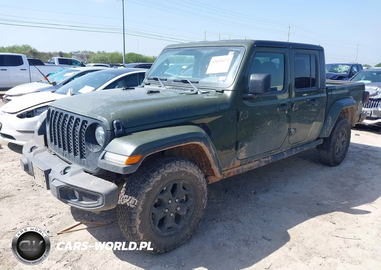 2022 Jeep Gladiator Willys 4X4 VIN:1C6HJTAGXNL176810 - 2