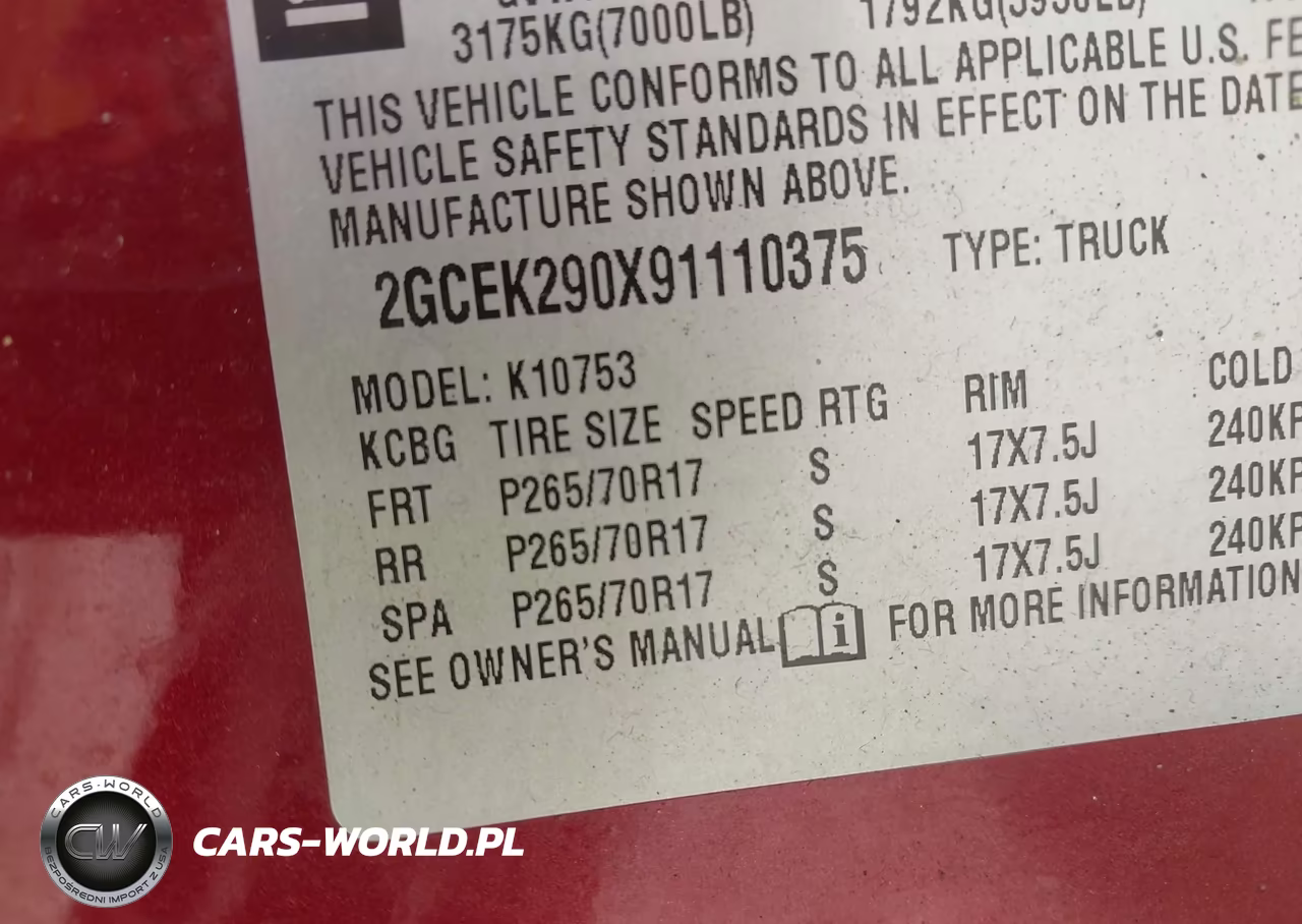 2009 Chevrolet Silverado 1500 Lt VIN:2GCEK290X91110375 - 9