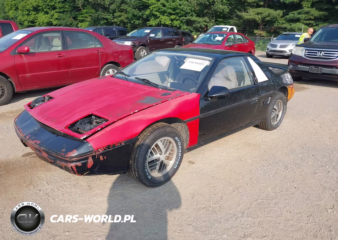 1985 Pontiac Fiero Sport VIN:1G2PM37R0FP230148 - 2