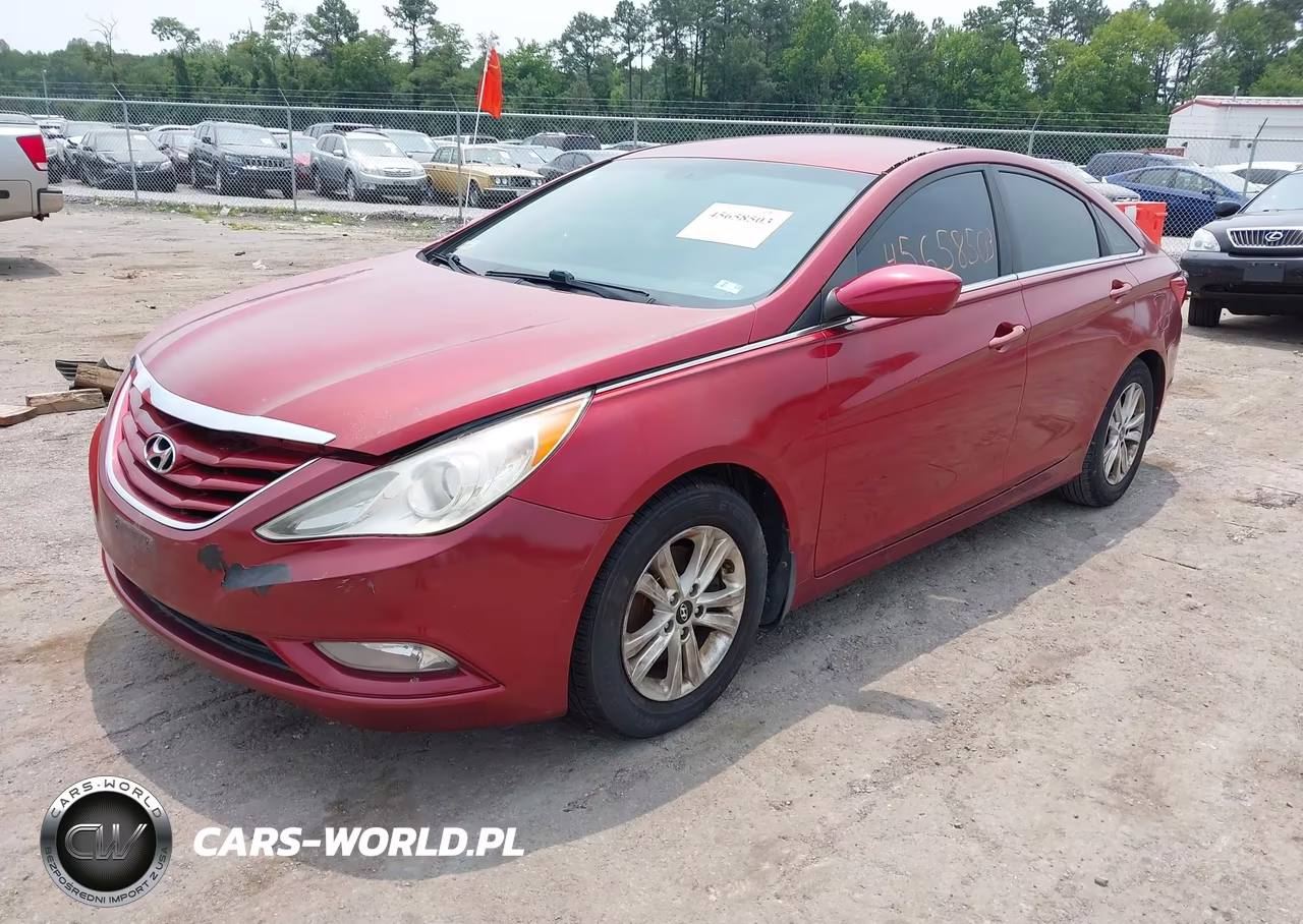 2013 Hyundai Sonata Gls VIN:5NPEB4AC5DH661077 - 2