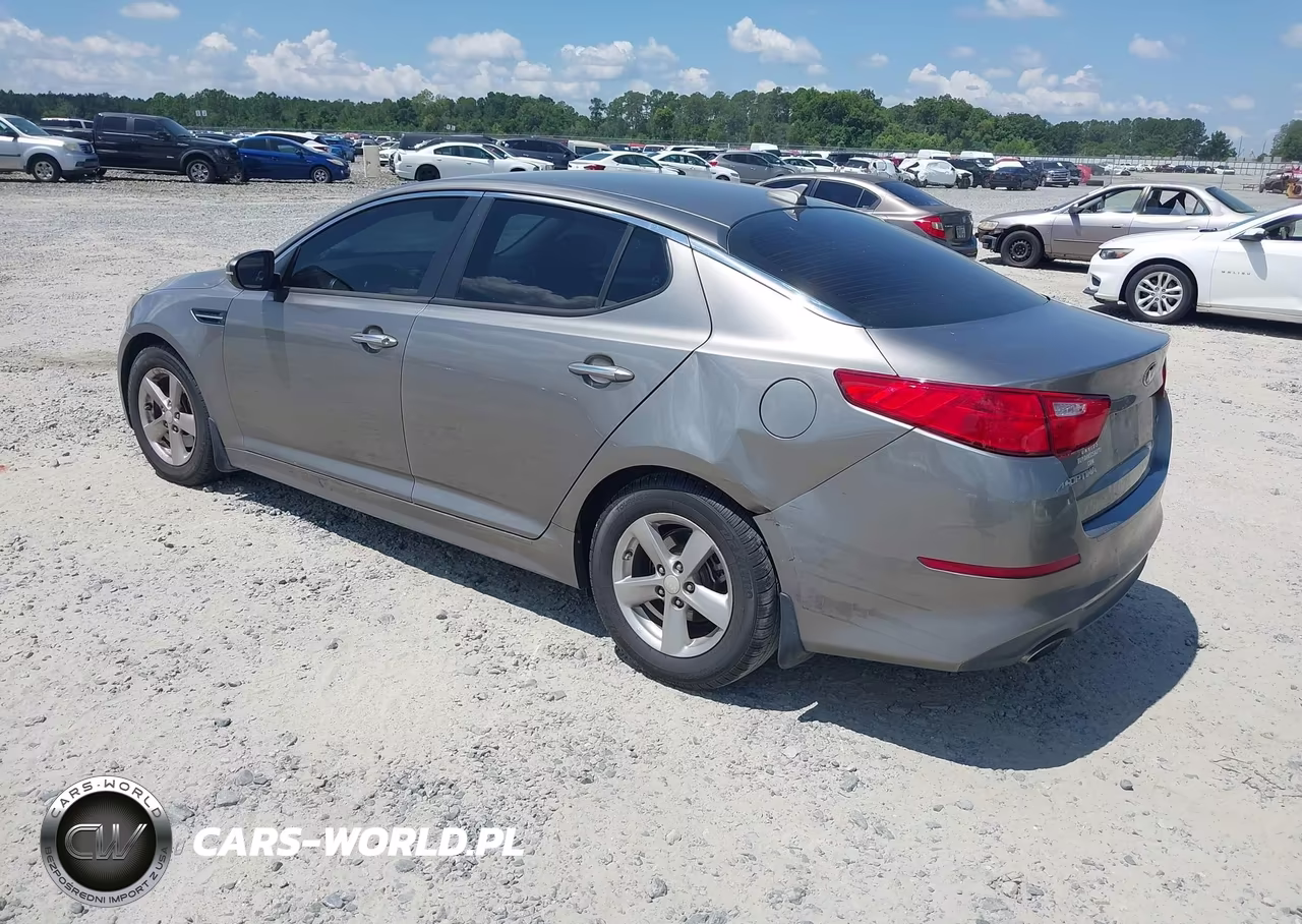 2015 Kia Optima Lx VIN:5XXGM4A75FG371359 - 3