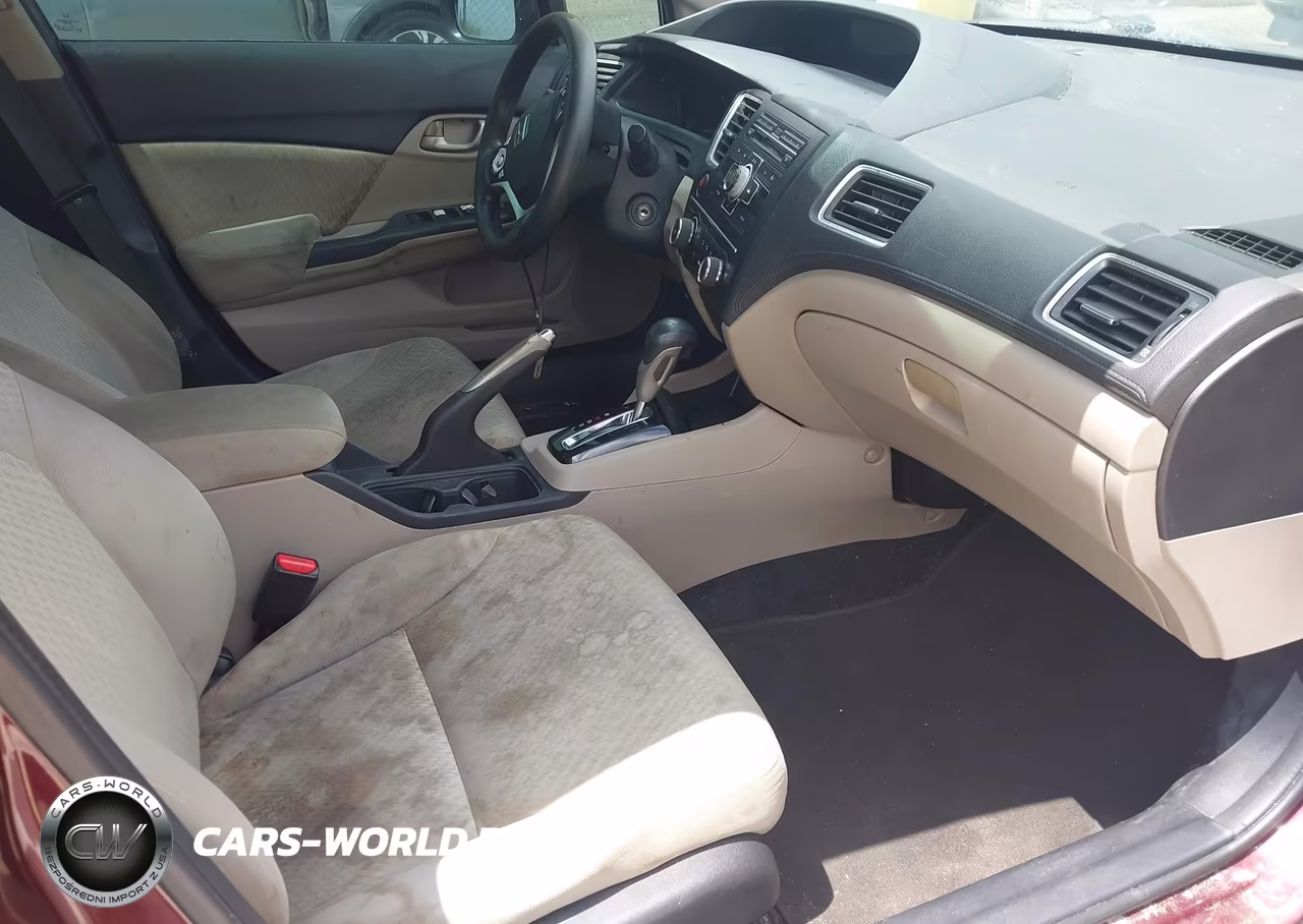 2014 Honda Civic Lx VIN:19XFB2F57EE017458 - 5