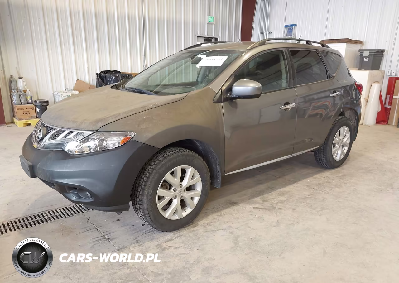 2013 Nissan Murano Sv VIN:JN8AZ1MWXDW318908 - 2