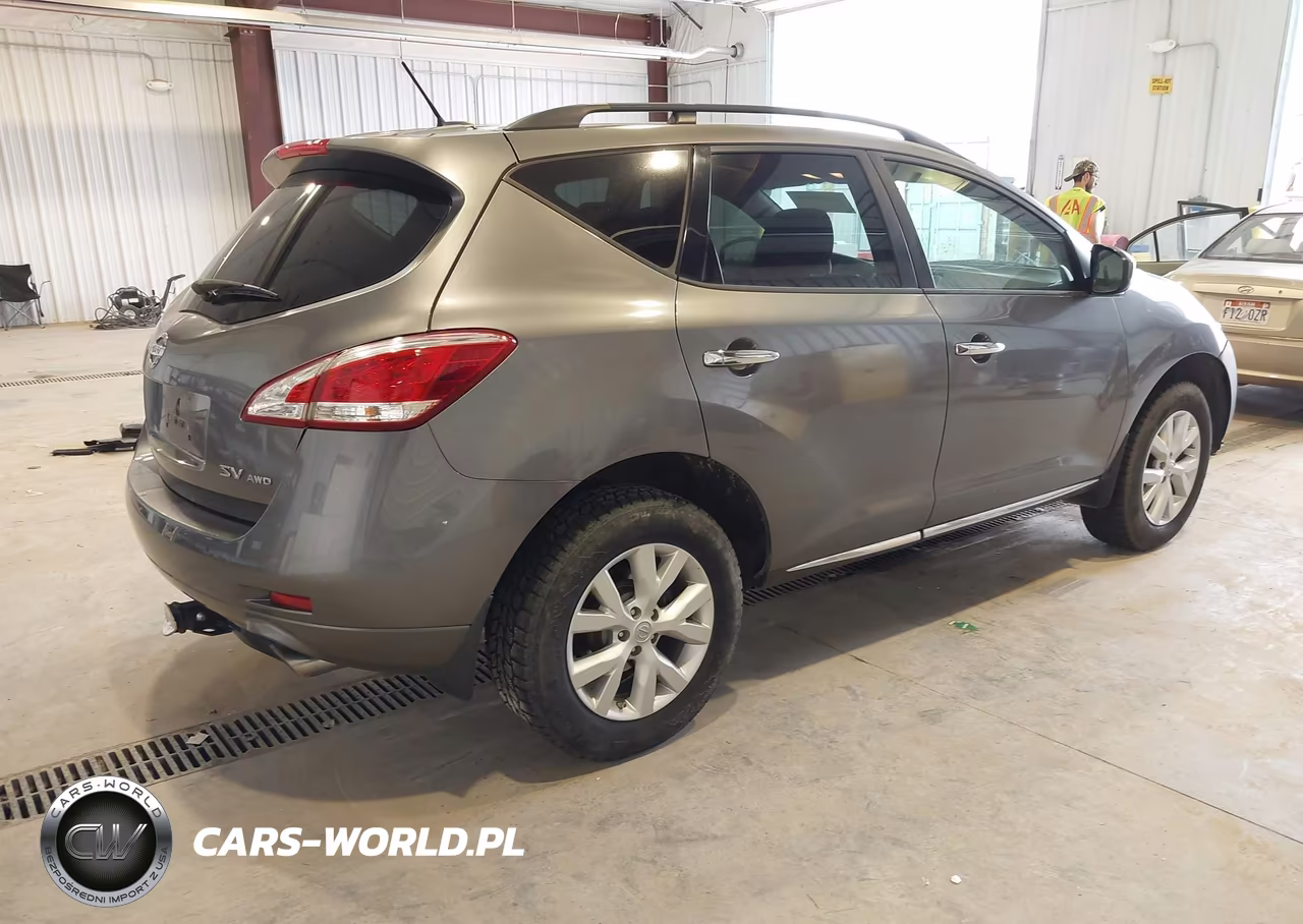 2013 Nissan Murano Sv VIN:JN8AZ1MWXDW318908 - 4