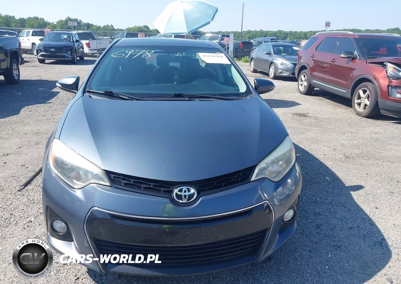 2014 Toyota Corolla S Plus VIN:5YFBURHE3EP096978 - 12