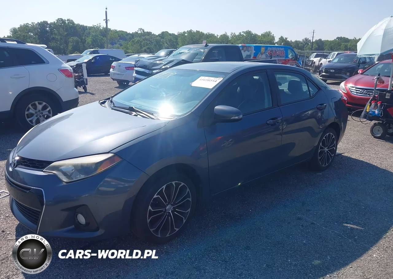 2014 Toyota Corolla S Plus VIN:5YFBURHE3EP096978 - 2
