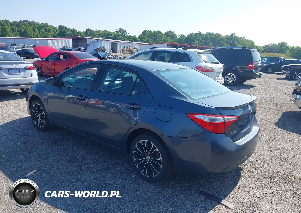 2014 Toyota Corolla S Plus VIN:5YFBURHE3EP096978 - 3
