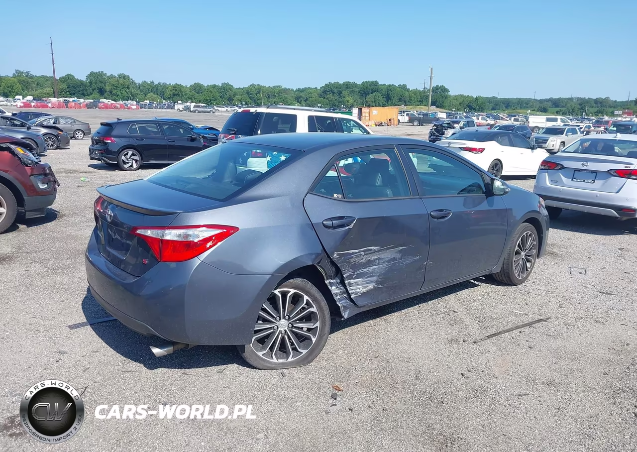 2014 Toyota Corolla S Plus VIN:5YFBURHE3EP096978 - 4