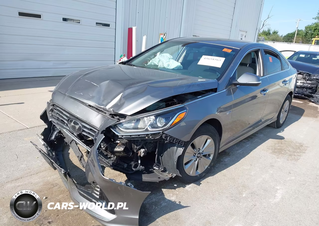 2018 Hyundai Sonata Hybrid Se VIN:KMHE24L38JA086789 - 2
