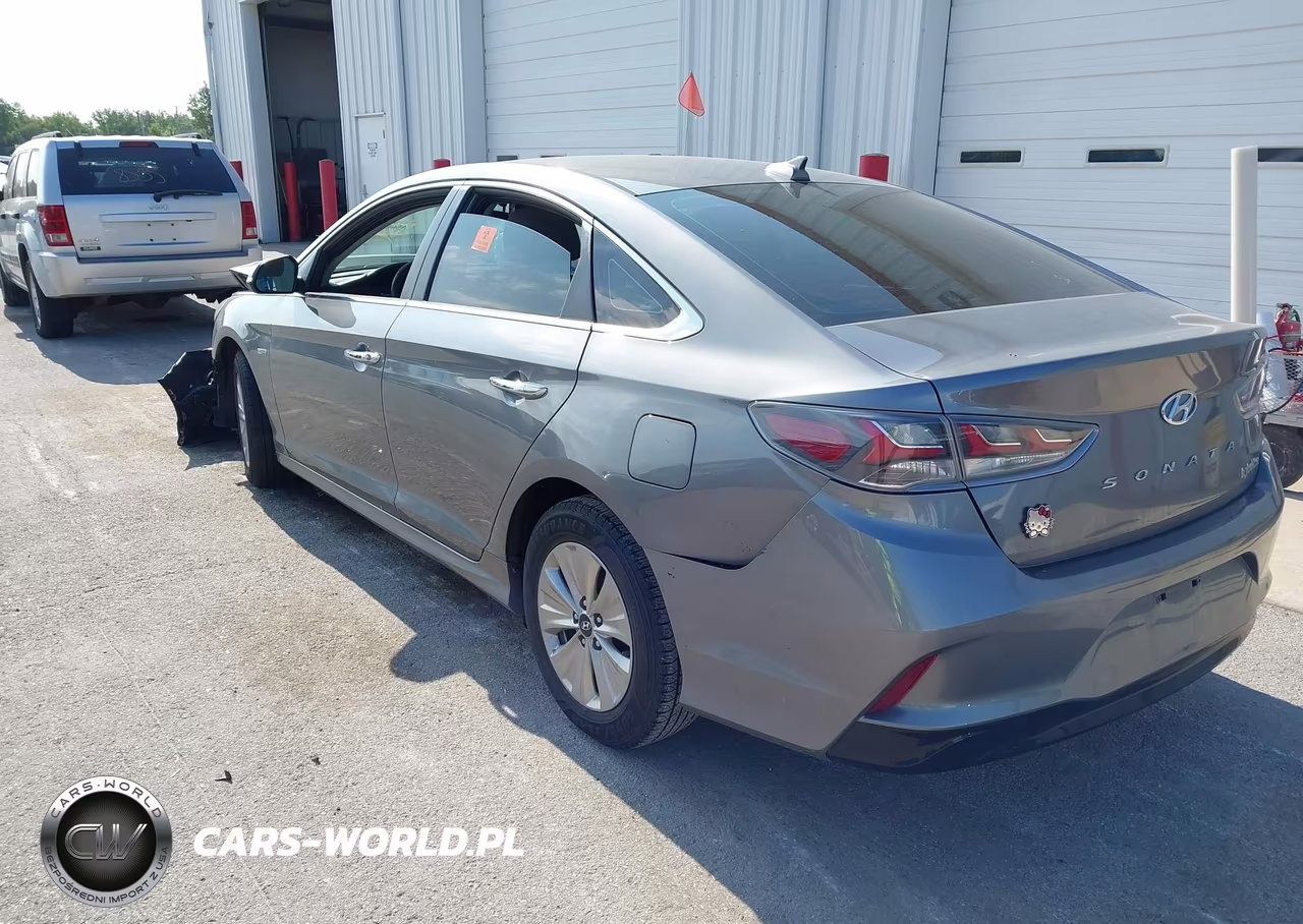 2018 Hyundai Sonata Hybrid Se VIN:KMHE24L38JA086789 - 3
