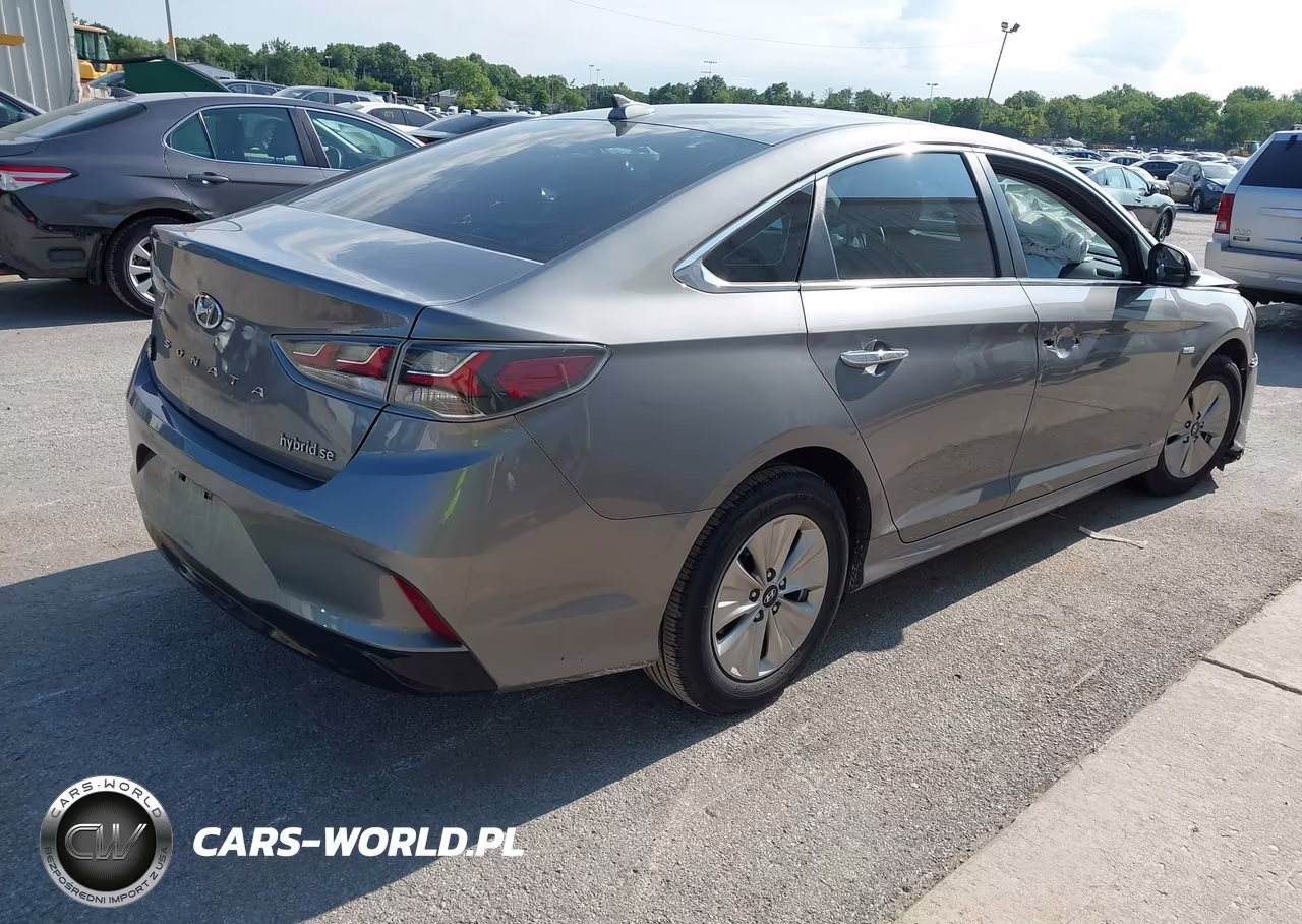 2018 Hyundai Sonata Hybrid Se VIN:KMHE24L38JA086789 - 4