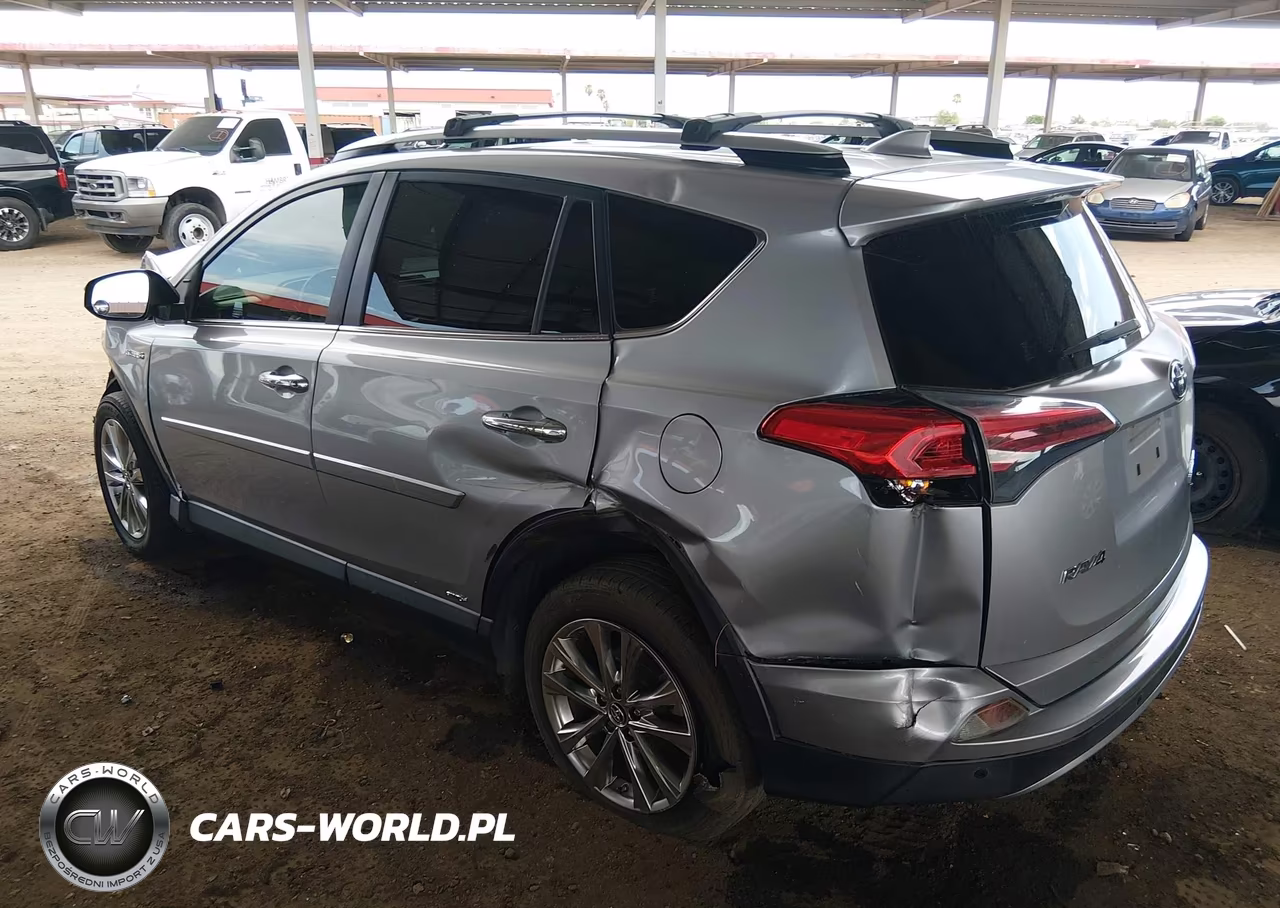 2017 Toyota Rav4 Hybrid Limited VIN:JTMDJREV1HD124242 - 3