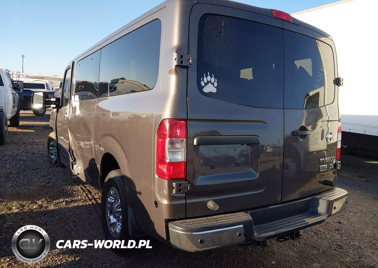 2016 Nissan Nv Passenger Nv3500 Hd Sl V8 VIN:5BZAF0AA1GN854955 - 3